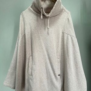 Ugg Cream/Light Pink Poncho/Cape Sweater